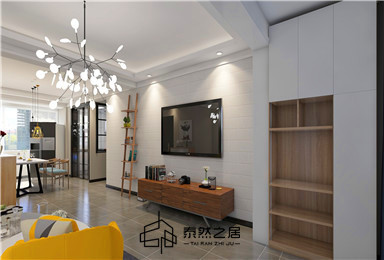 銀川閱海萬家E區(qū)130㎡裝修效果圖|現(xiàn)代北歐風(fēng)格