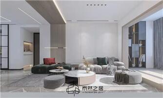 銀川寶湖花園135㎡裝修效果圖|現(xiàn)代極簡(jiǎn)風(fēng)格